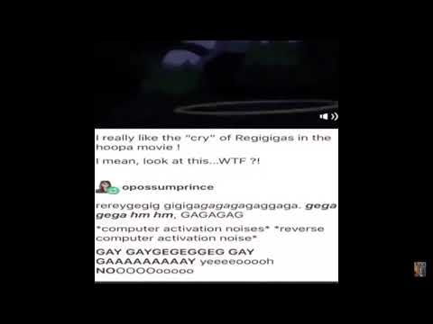 The cry of Regigigas