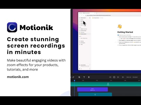 Motionik video preview