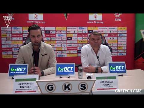 6. kolejka Fortuna 1 Liga: Konferencja prasowa po meczu GKS Tychy-Garbarnia Kraków 5:0