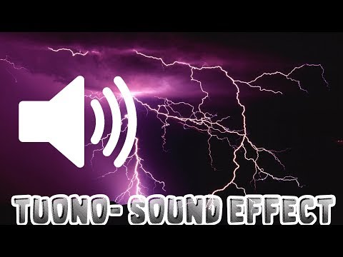 EFFETTO SONORO: TUONO #viral #thunder #sound #soundeffects #lampi #pioggia