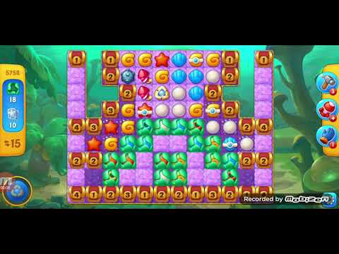 fishdom gameplay/ level 5758 / It is like the ads? / thank you