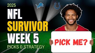 NFL Survivor Picks Week 5 | It's Decision Time!