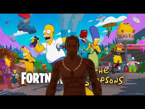 The Old Man With The Milk Is Back.. | New Simpson's Season In Fortnite!!