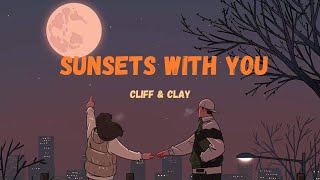 Download lagu Cliff  &  Yden - Sunsets With You [ LYRICS ] mp3