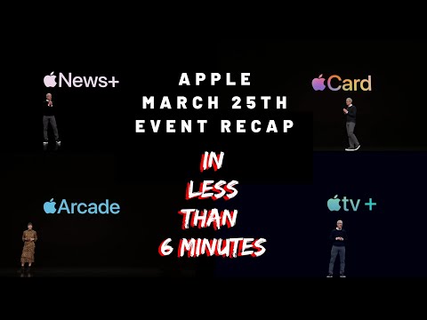 March Apple Event 2019 In 6 Minutes!!!
