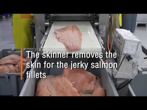 Salmon Jerky Process