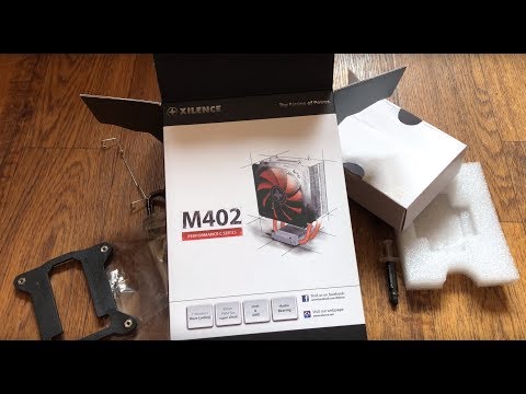 Распаковка кулера для процессора Xilence M402 [XC028] 4k 60fps