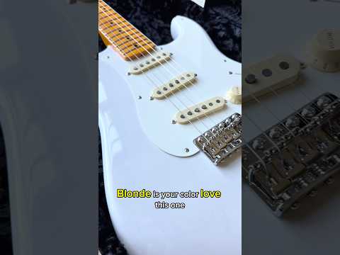 2025 Fender Eric Johnson Signature Stratocaster - White Blonde image 22
