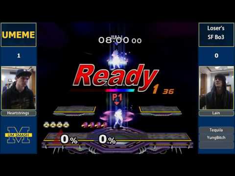UMeMe 40 - Heartstrings (Sheik) vs Lain (Marth, Falco) - LSF