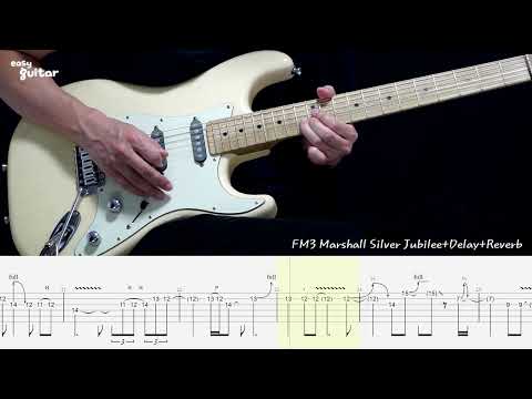 Guns N' Roses - Sweet Child O Mine Guitar Solo Lesson Without Wah