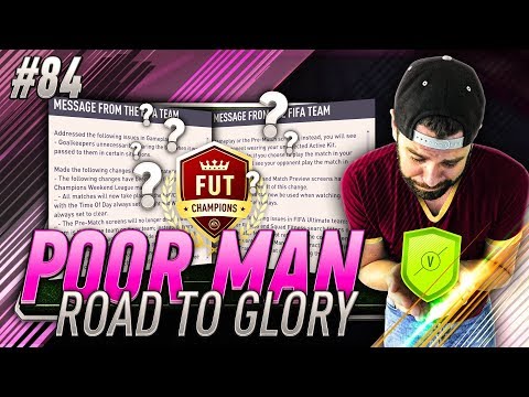 NEW FUT CHAMPIONS PATCH!!! MARQUEE MATCHUPS! - Poor Man RTG #84 - FIFA 18 Ultimate Team