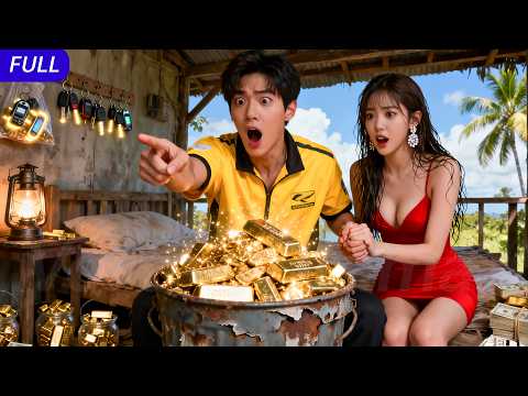 Poor Delivery Guy Finds Basement Full of Gold on Wedding Night – He's a Billionaire's Son!#drama