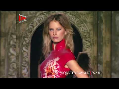 ROBERTO CAVALLI Spring Summer 2003 Milan 4K - Canale Moda