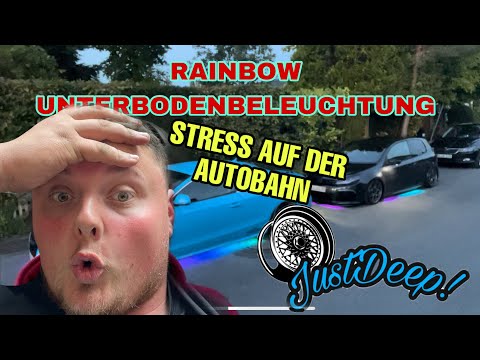 JustDeep! | Unterbodenbeleuchtung für unseren Golf Edition 35 GTI | Rainbow