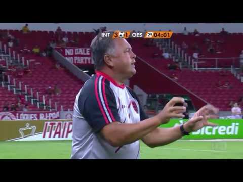 INTER 4 x 1 OESTE - 22/02/2017 - COPA DO BRASIL