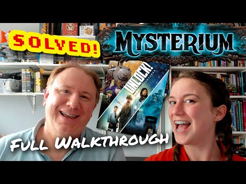Solved! Unlock: Mysterium (Game Adventures) - full walkthrough with Dr Gareth and Laura
