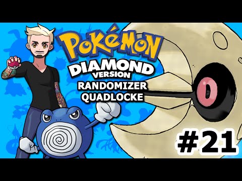 NOT SURE I LIKE YOUR LUNATONE | Pokémon Diamond Randomizer Quadlocke Part 21