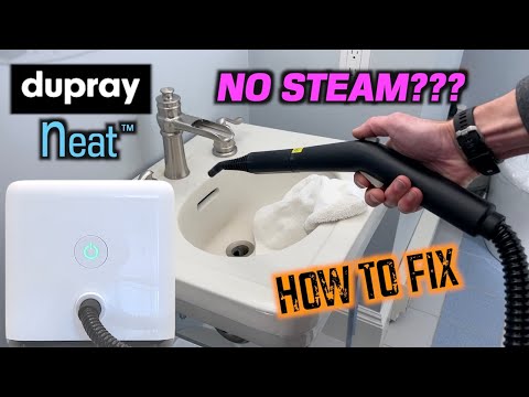 Dupray NEAT Steam Cleaner - NO STEAM or SPRAY!!! Solved!