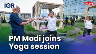 PM Modi Uzbekistan Visit LIVE: PM Modi Participates in a Yoga Session in Tashkent, Uzbekistan