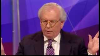 preview picture of video 'David Starkey teaches panel lessons from history- Question Time 01/03/12.'