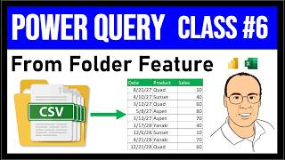 Power Query #6: 12 Tables Into One Table With Just A Click: Combine Files Button