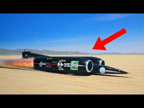 This Car Drives FASTER Than The Speed Of SOUND!