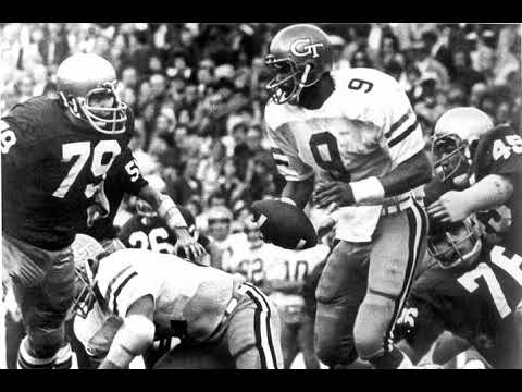 Georgia Tech Yellow Jackets vs Notre Dame Fighting Irish (November 8, 1975) "RUDY! RUDY! RUDY!"