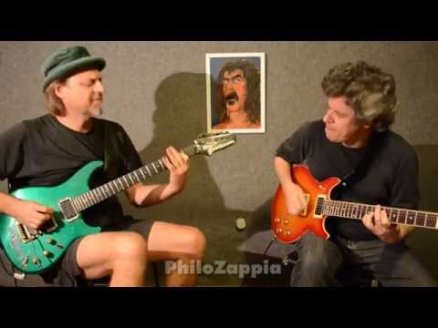 PhiloZappia Guitar Duo plays Zappa's Echidna's Arf (Of You)