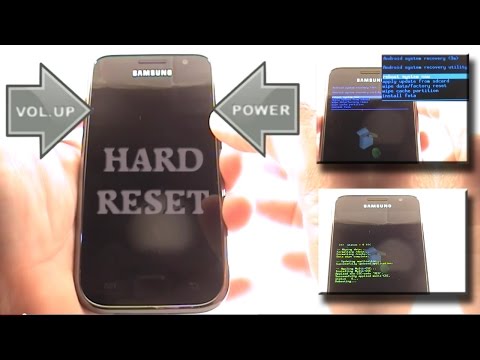 Samsung Galaxy S Plus Hard Reset (Factory reset)