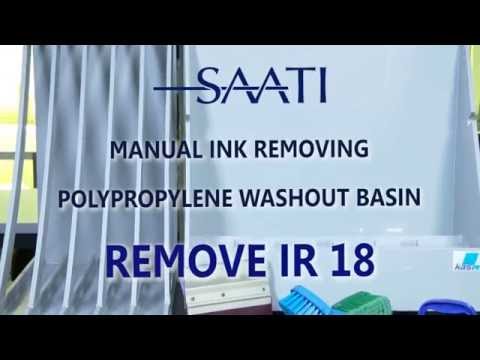 Manual Ink Removing SAATI