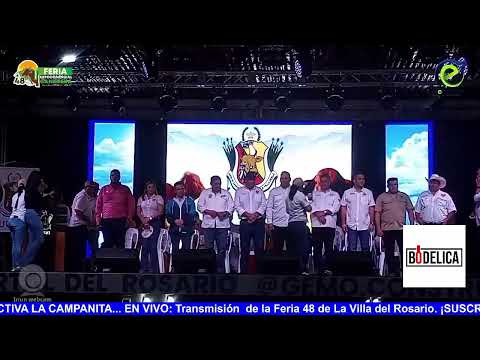 ACTO INAUGURAL DE LA FERIA 48 DE LA VILLA DEL ROSARIO #09OCTUBRE 2025