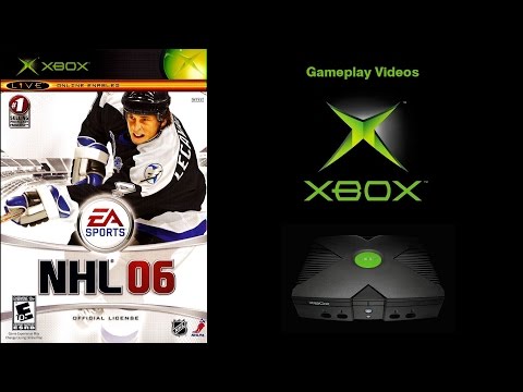 NHL 06 (Xbox) Detroit Red Wings V Toronto Maple Leafs Gameplay (HD)