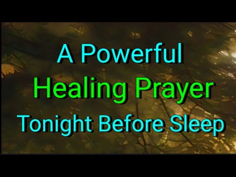 A Powerful  Night Prayer For Healing | Sleep Peacefully | God Will Heal You While You Sleep