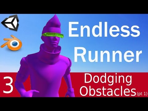 Unity 5 Endless Runner Tutorial 3 | Dodging Obstacles Part 1