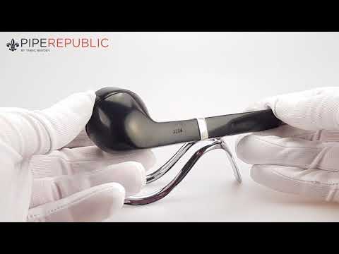 The White Spot Dress Pfeifen Bulldog Einzelstück 3204 Smooth