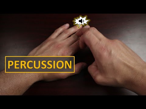 How to perform percussion ( and get a strong sound !! )