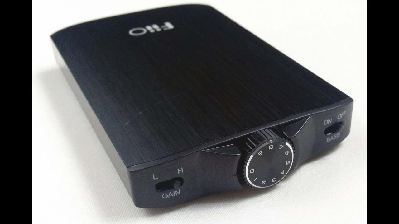 Усилитель Fiio A3 черный