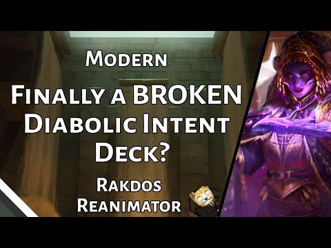 Finally a BROKEN Diabolic Intent Deck? | Rakdos Reanimator | Modern | MTGO