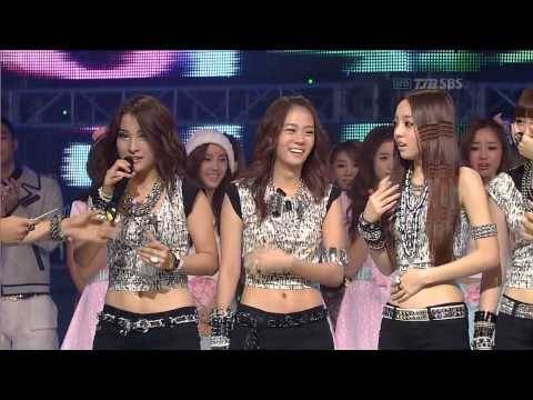 090830 KARA 1st Mutizen Song Inkigayo