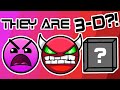 Geometry Dash Difficulty Faces but 3D!