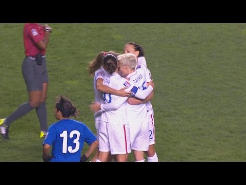 WNT vs. Guatemala: Megan Rapinoe Goal - Oct. 17, 2014