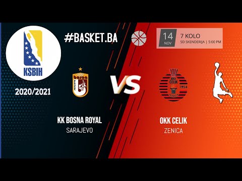 KK Bosna Royal vs OKK Čelik - 7.kolo - KSBIH
