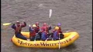 preview picture of video 'Snowy Rafting Gallatin River May 2008'