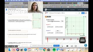 Distance-Time Graph Gizmo Part B HELP