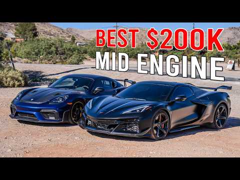 Best for $200K? | Corvette C8 Z06 Z07 vs Cayman 718 GT4 RS