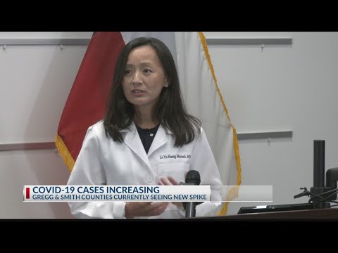 East Texas health officials say COVID cases surging in region, advise getting vaccinated