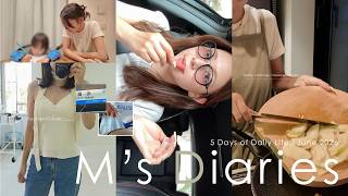 【日常Vlog】 東京での暮らしと福岡でのイベントの様子🚅💇‍♀️イメチェン/コーデ紹介/フリマ