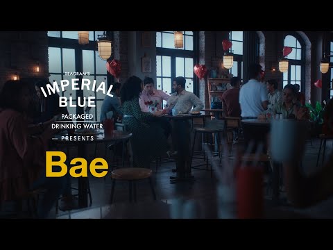 Happy Valentine's Day | Seagram’s Imperial Blue Packaged Drinking Water Because Men Will Be Men