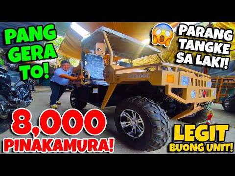 4 WHEELS NA 4X4 600cc ALA TANGKE PANG GERA ANG LAKI! 8,000 LANG PINAKAMURA! LEGIT BUONG UNIT NA!