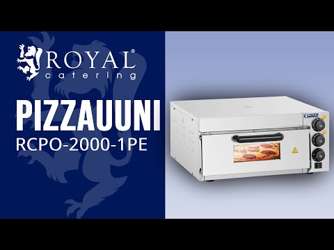 video - Pizzauuni - 1 osainen - 2 000 W
